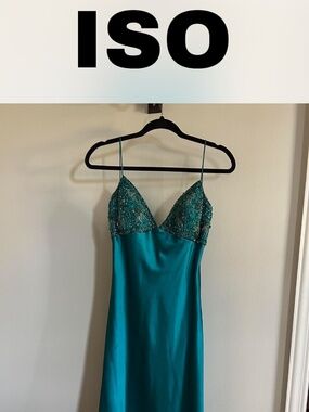 ISO: Vintage bicici Teal Dress
